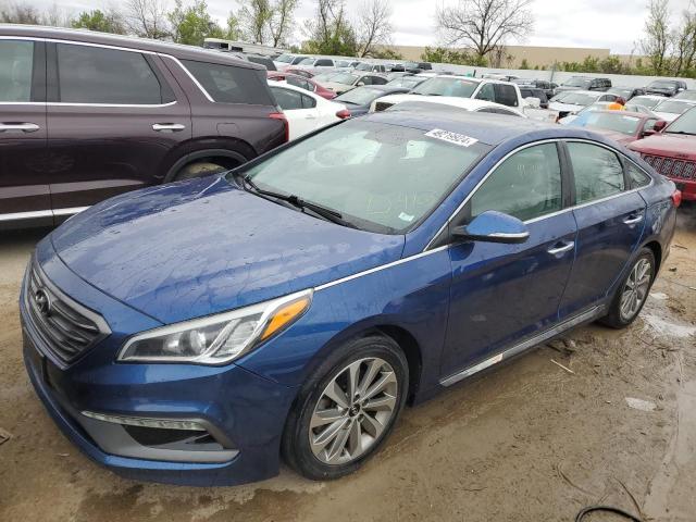 HYUNDAI SONATA SPO 2016 with VIN 5NPE34AF1GH426655 - Photo from auction