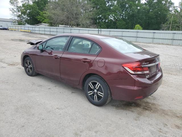 Photo 2 from auction – 2015 HONDA CIVIC LX with VIN 19XFB2F58FE089397