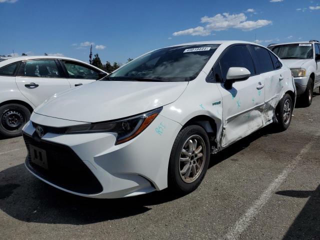 TOYOTA COROLLA LE 2021 with VIN JTDEAMDE7MJ003039 - Photo from auction