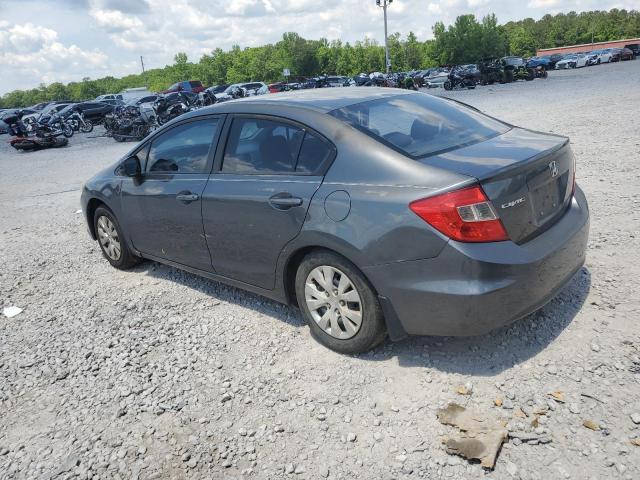 Photo 2 from auction – 2012 HONDA CIVIC LX with VIN 19XFB2F58CE059943