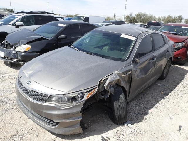 KIA OPTIMA EX 2016 with VIN 5XXGU4L31GG052505 - Photo from auction