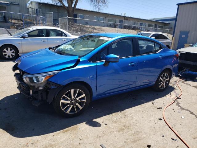 NISSAN VERSA SV 2021 with VIN 3N1CN8EVXML839814 - Photo from auction