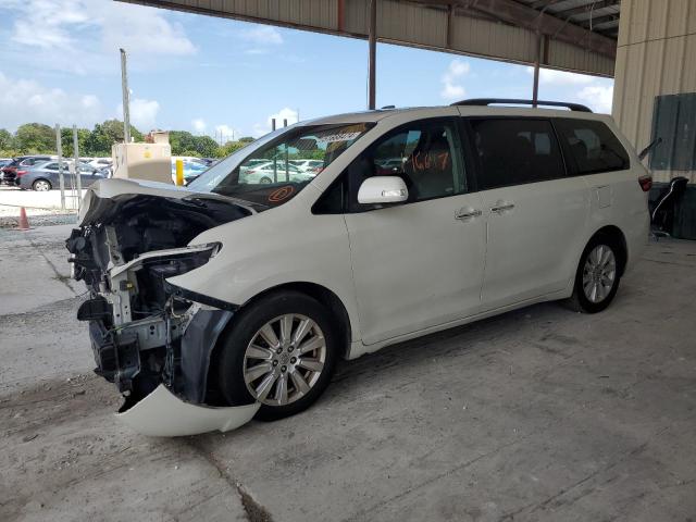 TOYOTA SIENNA XLE 2017 with VIN 5TDYZ3DC3HS793835 - Photo from auction