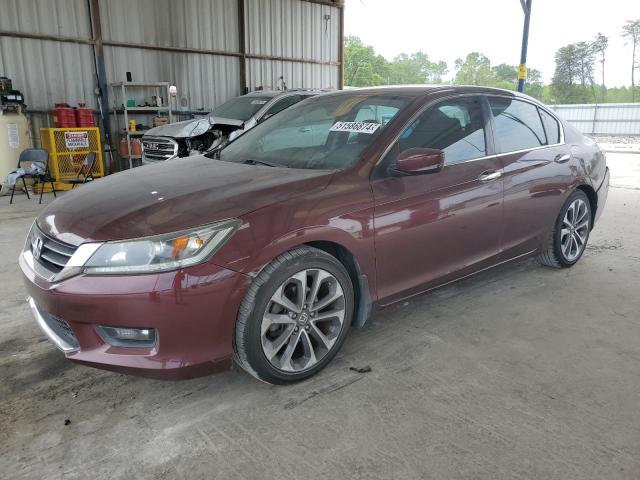HONDA ACCORD SPO 2015 with VIN 1HGCR2F50FA078543 - Photo from auction