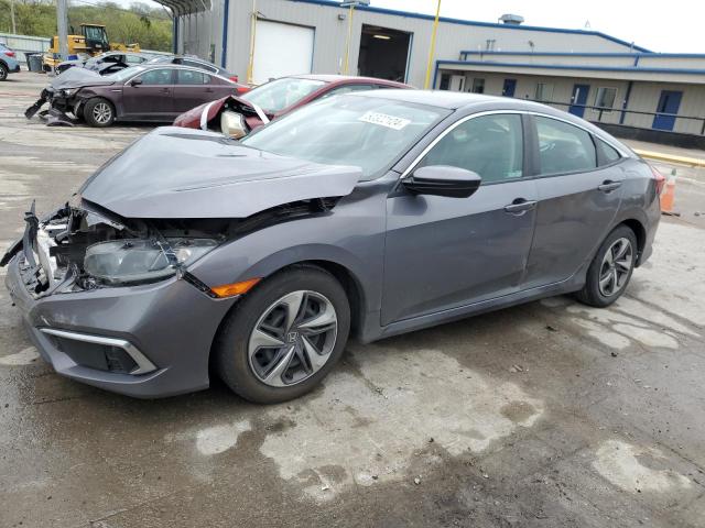 HONDA CIVIC LX 2019 with VIN 19XFC2F62KE021631 - Photo from auction