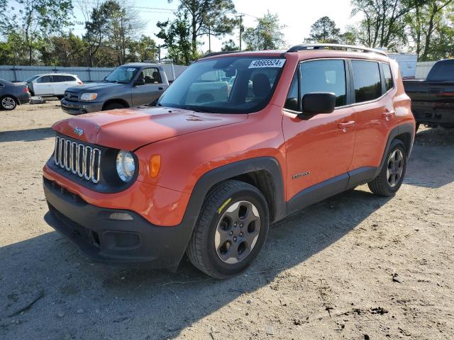 JEEP RENEGADE S 2017 with VIN ZACCJAAB5HPE53262 - Photo from auction