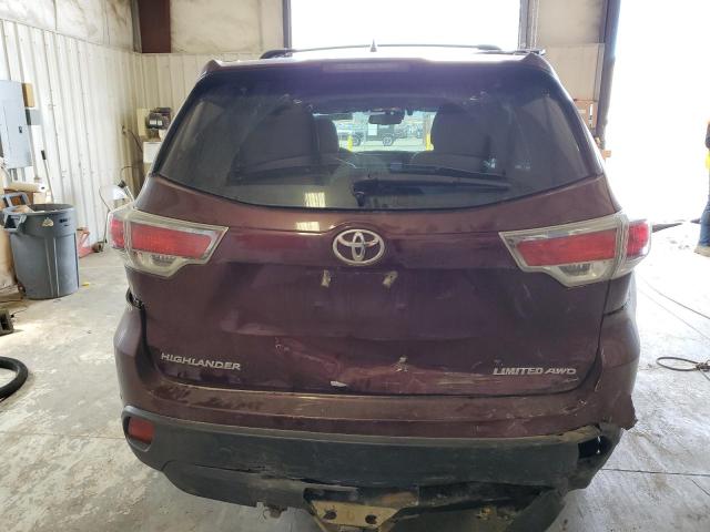 Photo 6 from auction – 2016 TOYOTA HIGHLANDER with VIN 5TDDKRFH2GS345728
