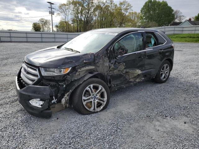 FORD EDGE TITAN 2017 with VIN 2FMPK3K95HBB97727 - Photo from auction