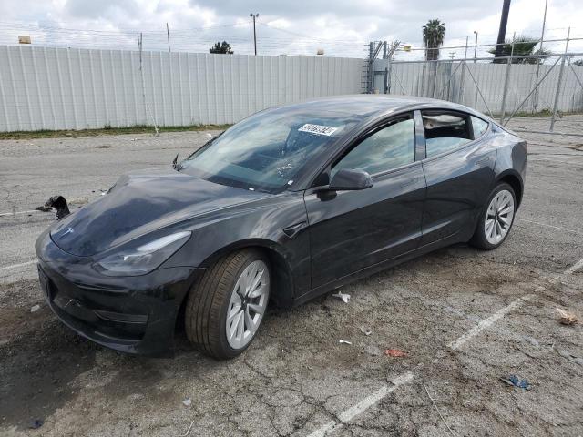 TESLA MODEL 3 2022 with VIN 5YJ3E1EA5NF289696 - Photo from auction