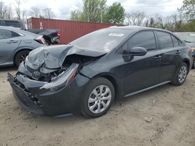 TOYOTA COROLLA LE 2021 with VIN JTDEPMAE2MJ140506 - Photo from auction