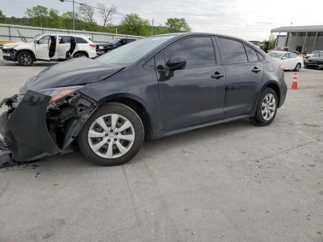 TOYOTA COROLLA LE 2021 with VIN JTDEPMAE8MJ184932 - Photo from auction