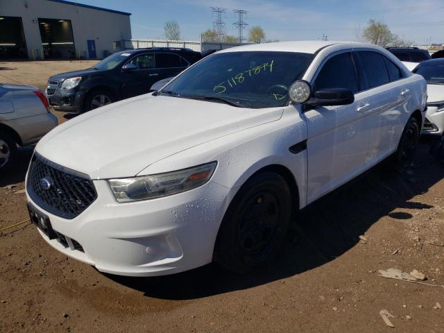 FORD TAURUS POL 2014 with VIN 1FAHP2L82EG124383 - Photo from auction
