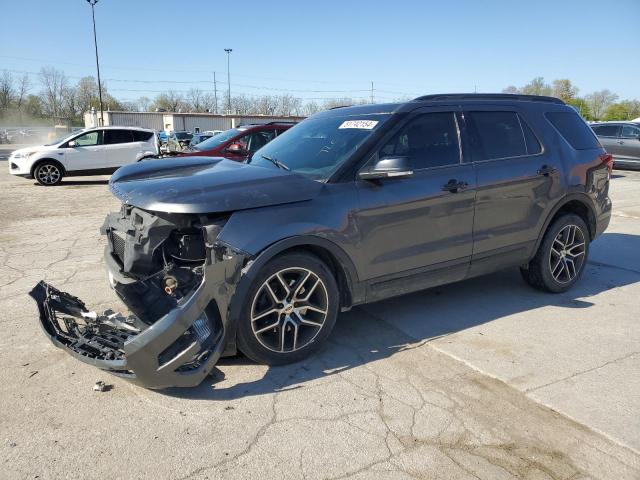 FORD EXPLORER S 2016 with VIN 1FM5K8GTXGGA51145 - Photo from auction