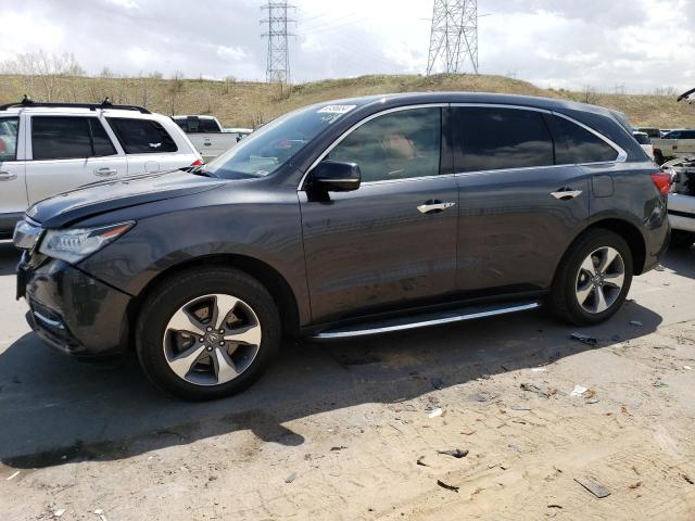 ACURA MDX 2016 with VIN 5FRYD4H28GB049722 - Photo from auction