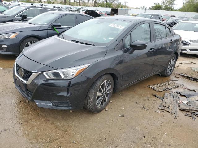 NISSAN VERSA SV 2021 with VIN 3N1CN8EV5ML873191 - Photo from auction