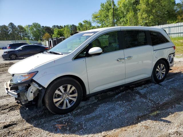 HONDA ODYSSEY EX 2015 with VIN 5FNRL5H41FB103747 - Photo from auction