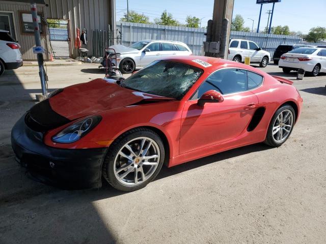 PORSCHE CAYMAN 2015 with VIN WP0AA2A81FK162413 - Photo from auction
