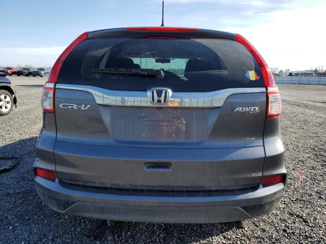 Photo 6 from auction – 2016 HONDA CR-V LX with VIN 2HKRM4H34GH102948