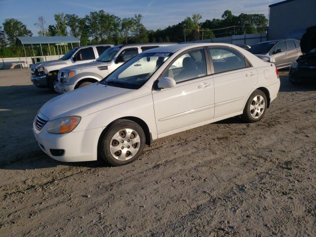 KIA SPECTRA EX 2008 with VIN KNAFE121385569184 - Photo from auction