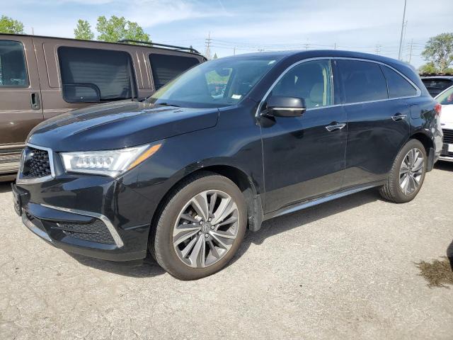 ACURA MDX TECHNO 2018 with VIN 5J8YD4H57JL022366 - Photo from auction