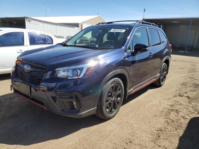 SUBARU FORESTER S 2019 with VIN JF2SKAPC7KH595797 - Photo from auction