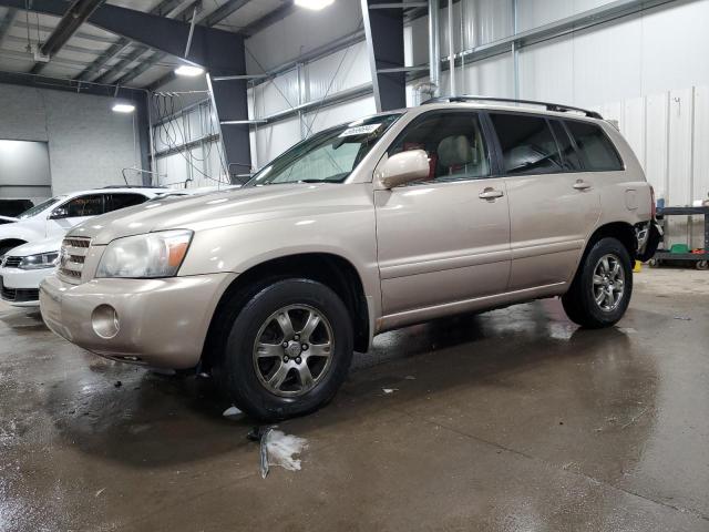 TOYOTA HIGHLANDER 2007 with VIN JTEHP21A670192998 - Photo from auction