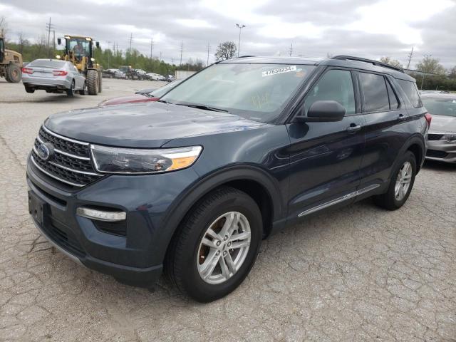 FORD EXPLORER X 2022 with VIN 1FMSK8DH9NGA60483 - Photo from auction