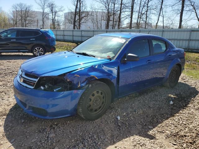 DODGE AVENGER SE 2014 with VIN 1C3CDZAB5EN182962 - Photo from auction