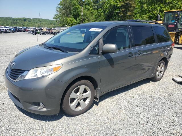 TOYOTA SIENNA LE 2012 with VIN 5TDKK3DC1CS247439 - Photo from auction