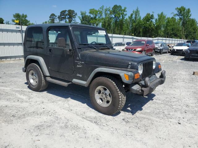 Photo 4 from auction – 2000 JEEP WRANGLER / with VIN 1J4FA49S5YP793215
