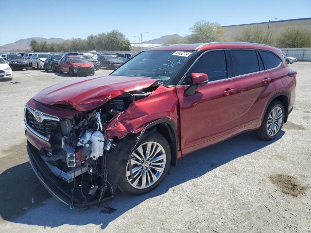 TOYOTA HIGHLANDER 2023 with VIN 5TDKDRBH8PS526789 - Photo from auction