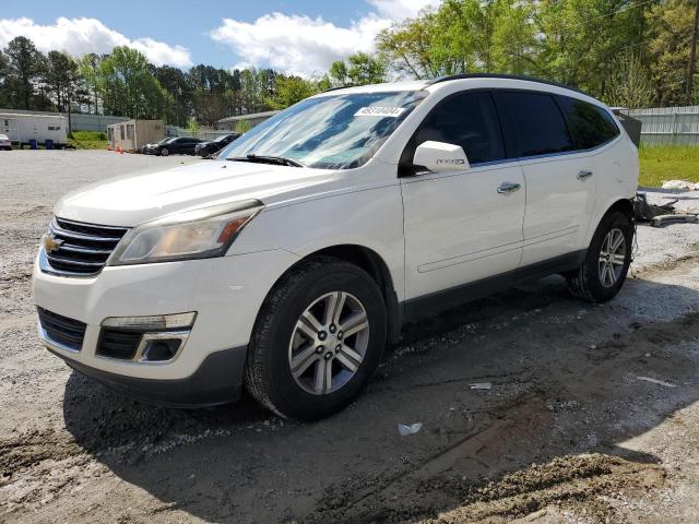 CHEVROLET TRAVERSE L 2015 with VIN 1GNKRGKD1FJ127745 - Photo from auction