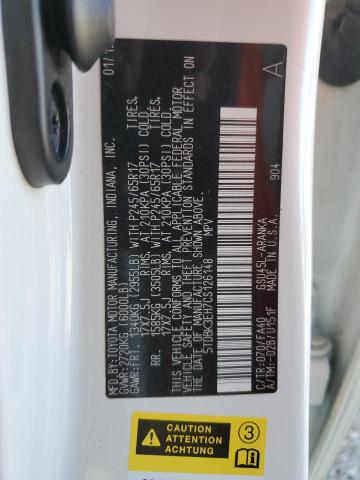 Photo 14 from auction – 2012 TOYOTA HIGHLANDER with VIN 5TDBK3EH7CS126148
