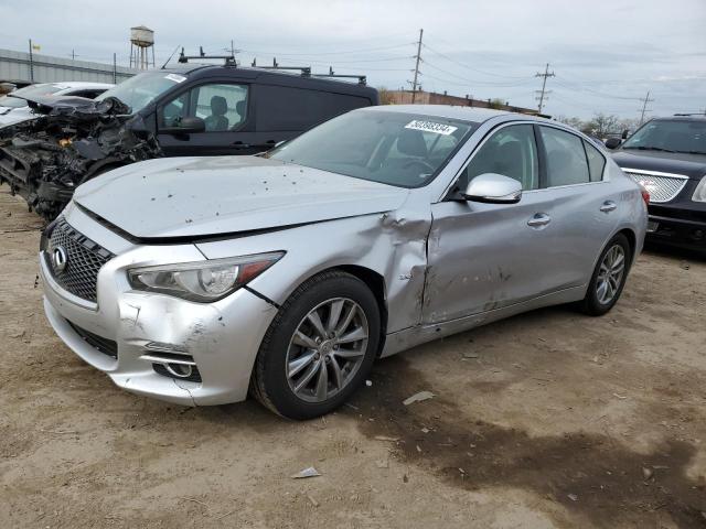 INFINITI Q50 BASE 2017 with VIN JN1CV7AR4HM681386 - Photo from auction
