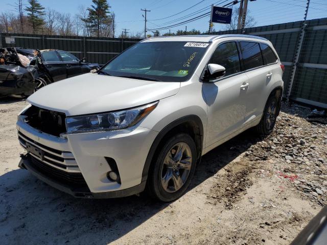 TOYOTA HIGHLANDER 2017 with VIN 5TDDZRFH4HS360504 - Photo from auction