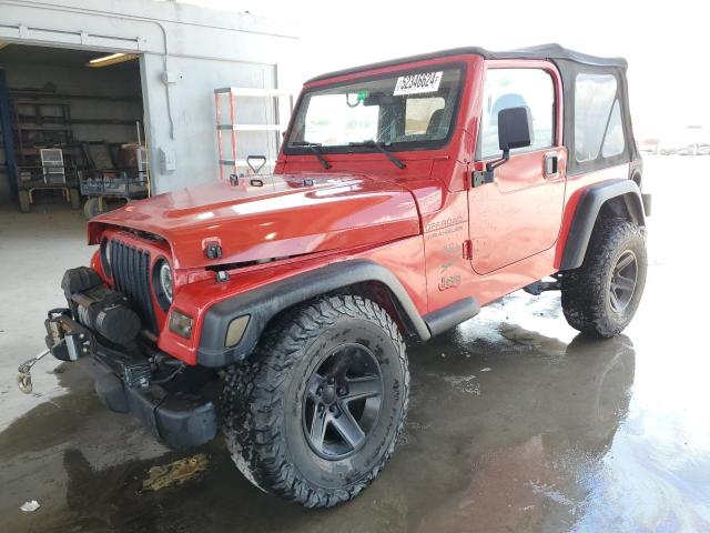 JEEP WRANGLER / 2000 with VIN 1J4FA49S7YP704602 - Photo from auction