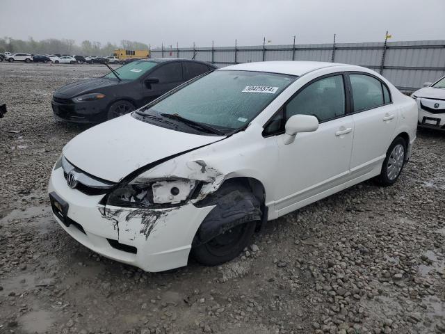HONDA CIVIC LX 2011 with VIN 19XFA1F57BE035287 - Photo from auction