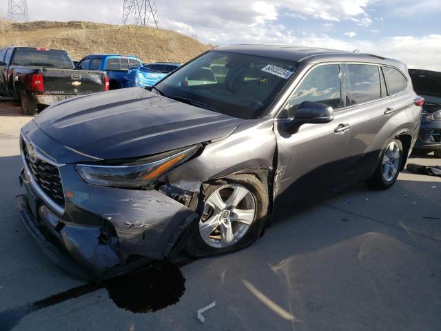TOYOTA HIGHLANDER 2021 with VIN 5TDBZRBH1MS530499 - Photo from auction