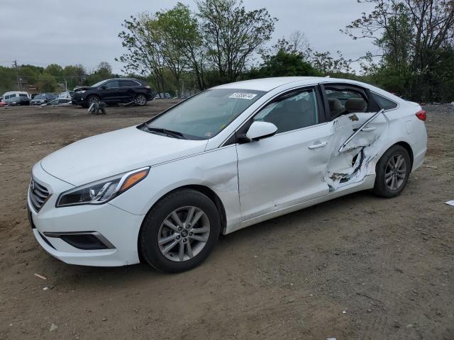HYUNDAI SONATA SE 2017 with VIN 5NPE24AF6HH497127 - Photo from auction