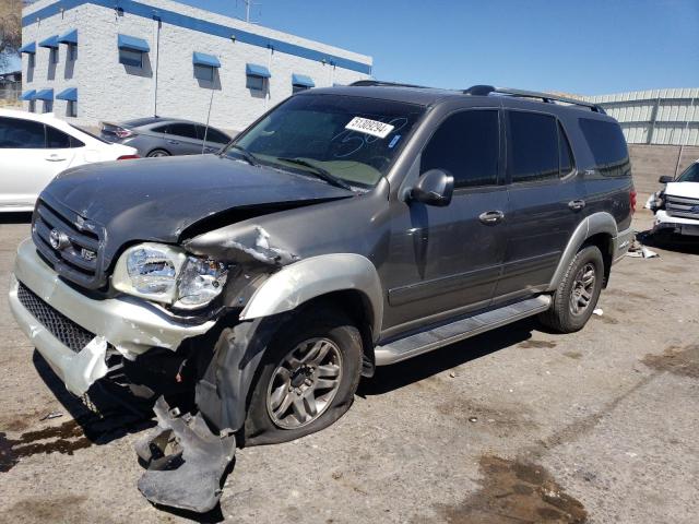 TOYOTA SEQUOIA SR 2004 with VIN 5TDBT44A34S205115 - Photo from auction