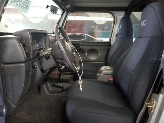 Photo 7 from auction – 2000 JEEP WRANGLER / with VIN 1J4FA49S3YP733451