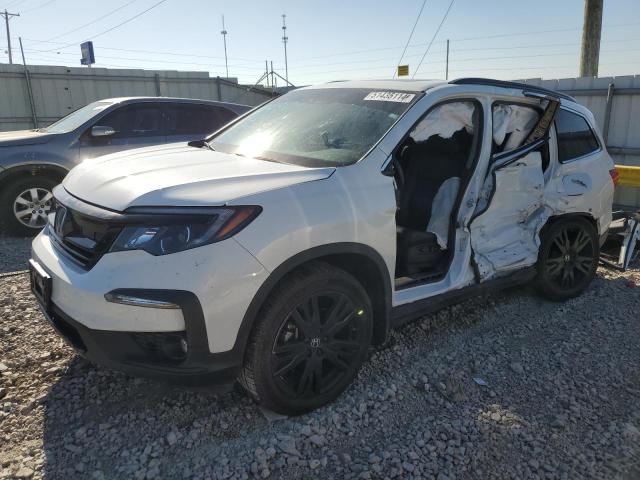HONDA PILOT SE 2021 with VIN 5FNYF6H23MB074482 - Photo from auction
