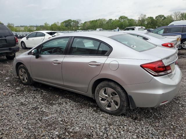 Photo 2 from auction – 2014 HONDA CIVIC LX with VIN 19XFB2F57EE047799