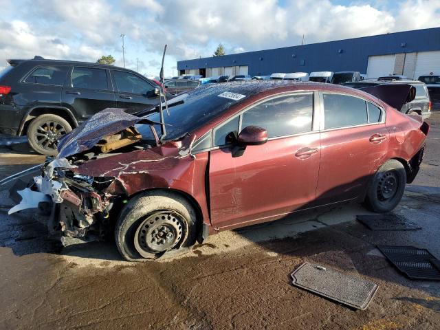 HONDA CIVIC LX 2012 with VIN 19XFB2F58CE099407 - Photo from auction