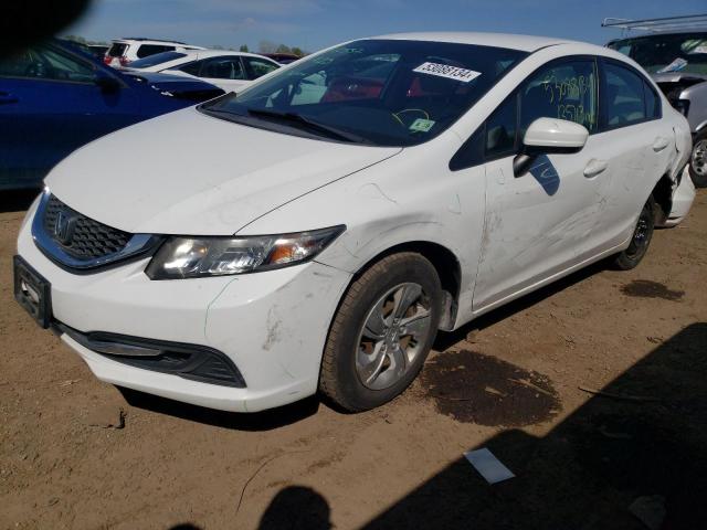 HONDA CIVIC LX 2014 with VIN 19XFB2F52EE221956 - Photo from auction
