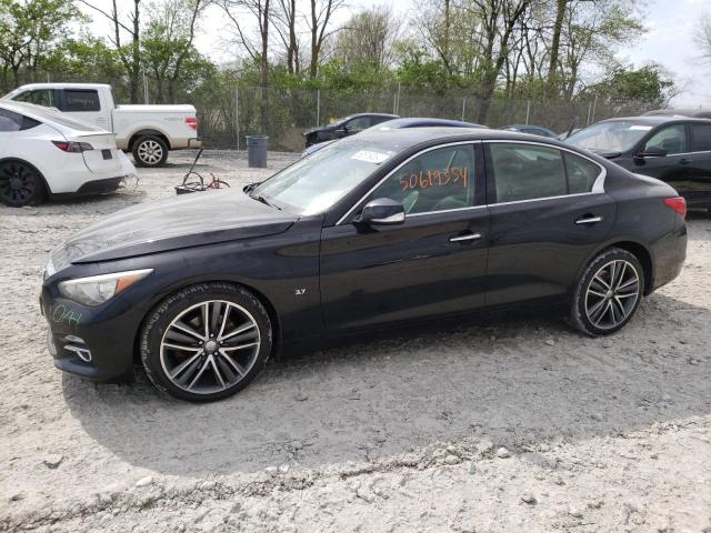 INFINITI Q50 BASE 2014 with VIN JN1BV7AR7EM687660 - Photo from auction