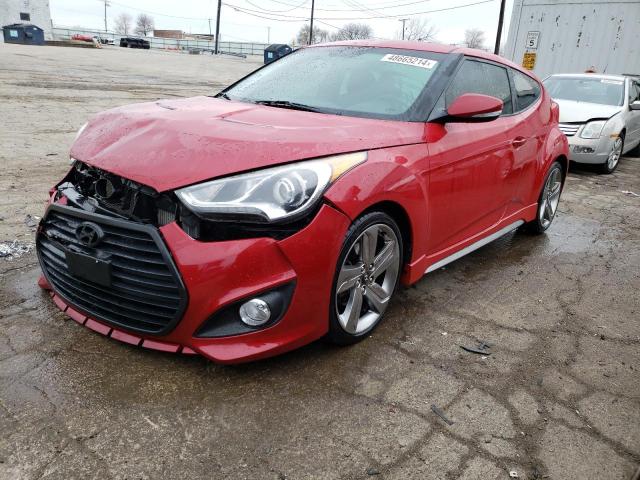 HYUNDAI VELOSTER T 2013 with VIN KMHTC6AE7DU167984 - Photo from auction
