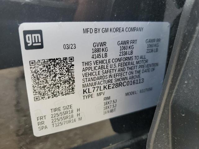 Photo 13 from auction – 2024 CHEVROLET TRAX ACTIV with VIN KL77LKE28RC016113