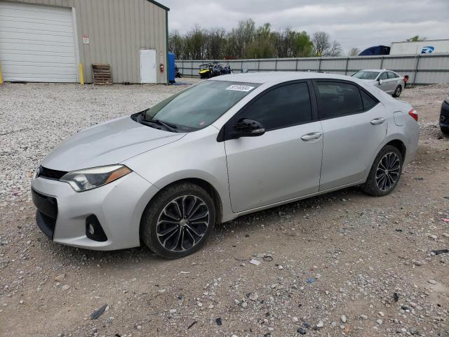 TOYOTA COROLLA L 2015 with VIN 2T1BURHE3FC262661 - Photo from auction
