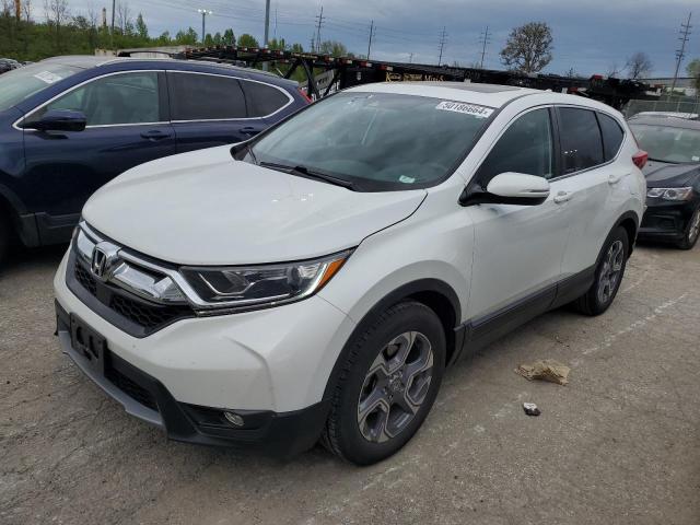 HONDA CR-V EX 2019 with VIN 7FARW1H58KE034224 - Photo from auction